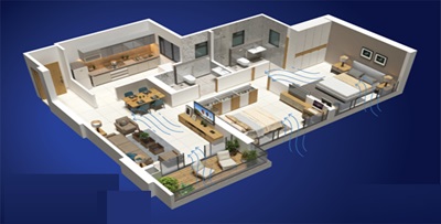 Kumar Properties Hadapsar 1BHK Plan